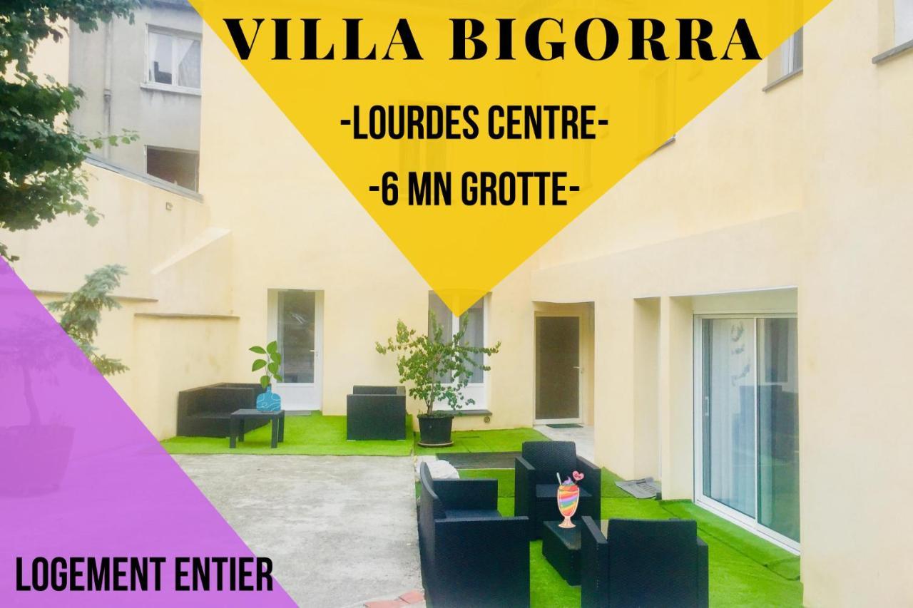 Villa Bigorra Lourdes Centre Le Sanctuaire La Grotte , Parking Exterior photo